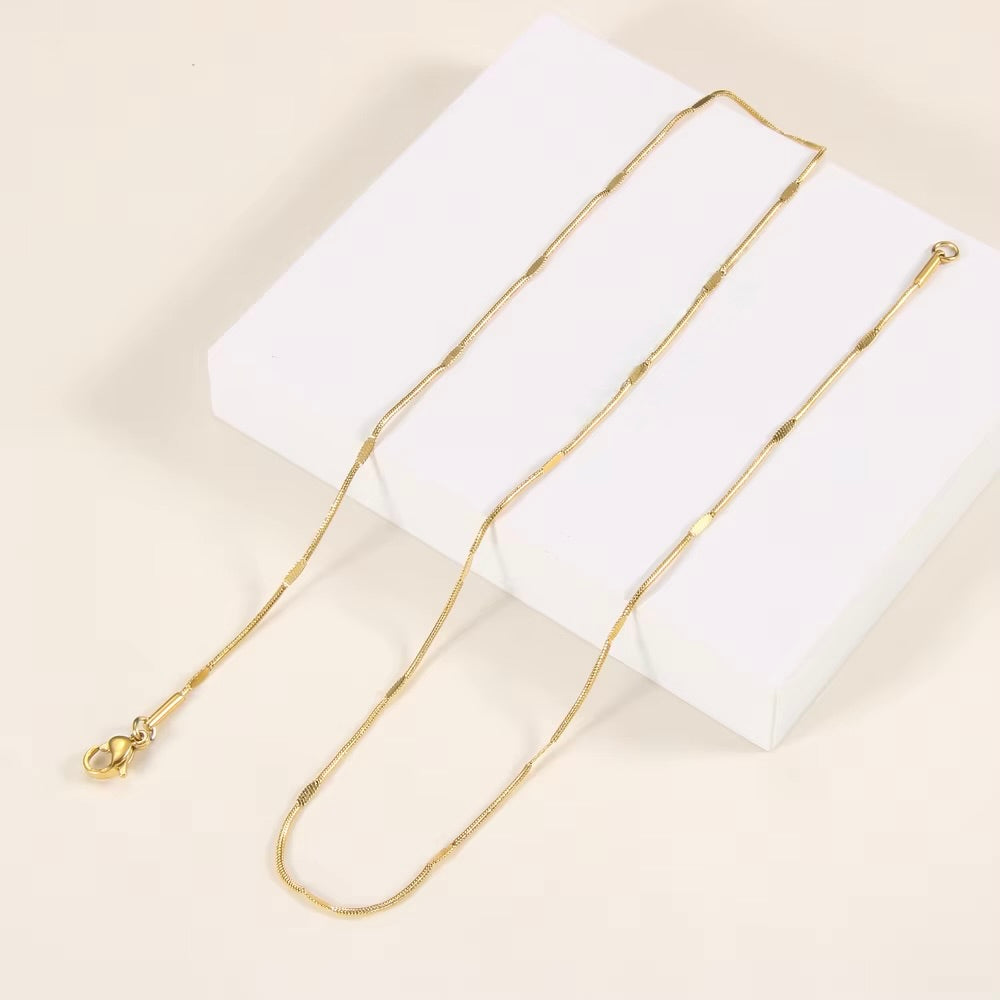 Gilded Whisper Necklace