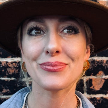 Lotus Moon Mood Hoop Earrings