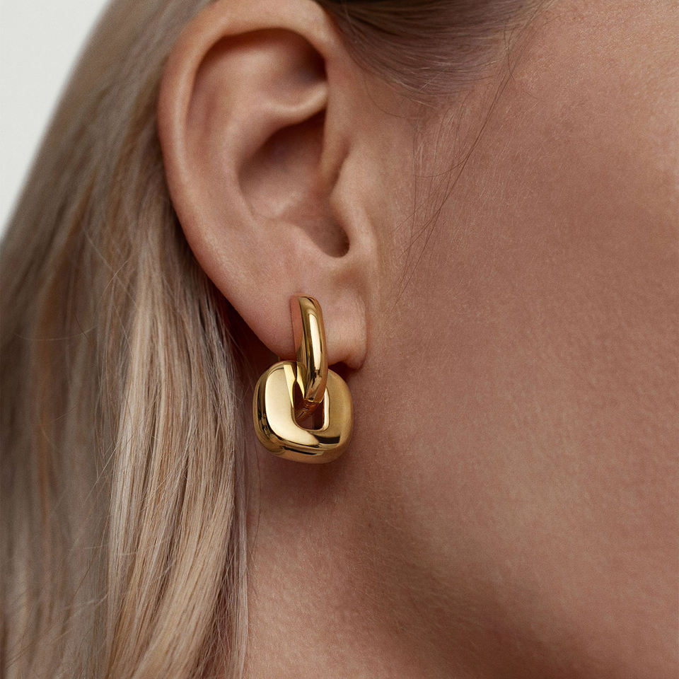 Pure Class Link Earrings
