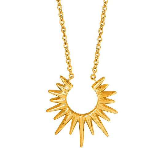 Sun Goddess Pendant Necklace